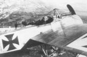 Kostrba ve svÃ©m Fokkeru A.III 03.52, Flik 4, letiÅ¡tÄ Heidenschaft Ãºnor 1916.