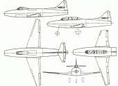 PlÃ¡nek jedno- i dvoumÃ­stnÃ© verze L-52. 